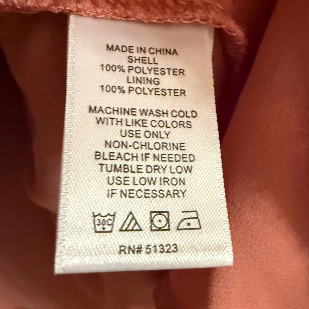 CeCe Ruffled Blouse in Soft Pink - Picture 4 of 6